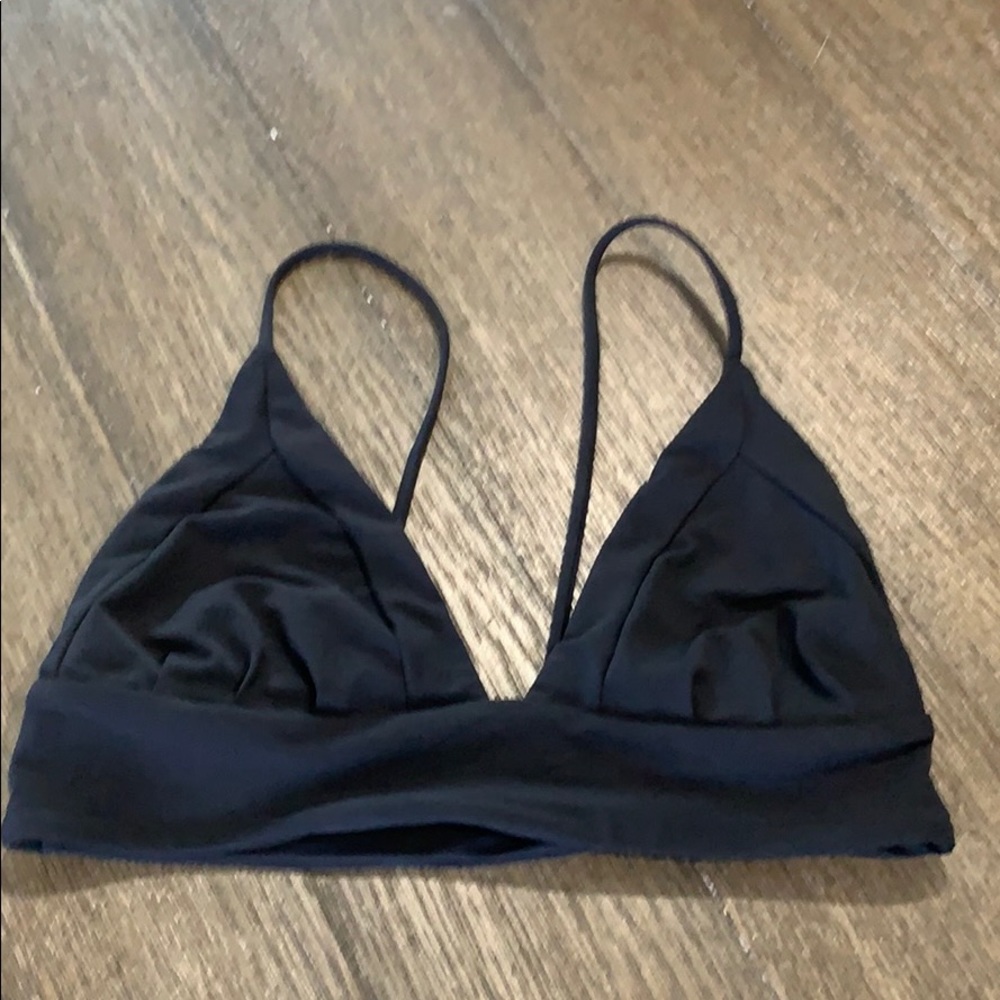 Boys & Arrows Dana Bikini Top, Black